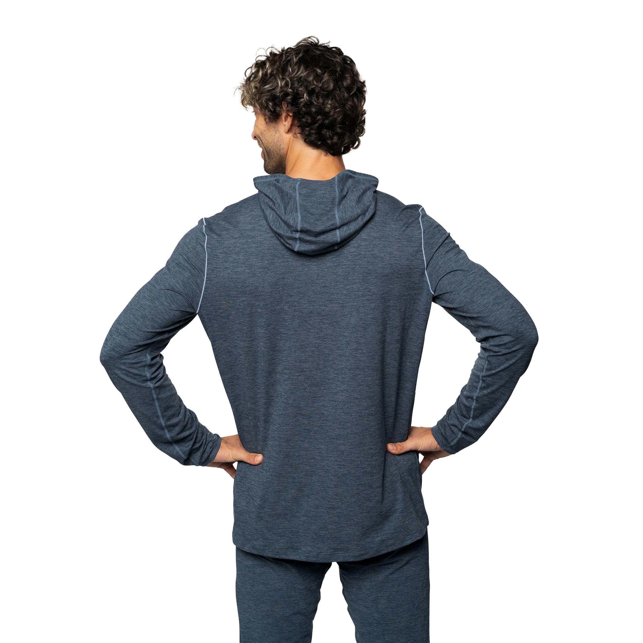 Men's Clima-Tek Hoodie - Nightfall Heather