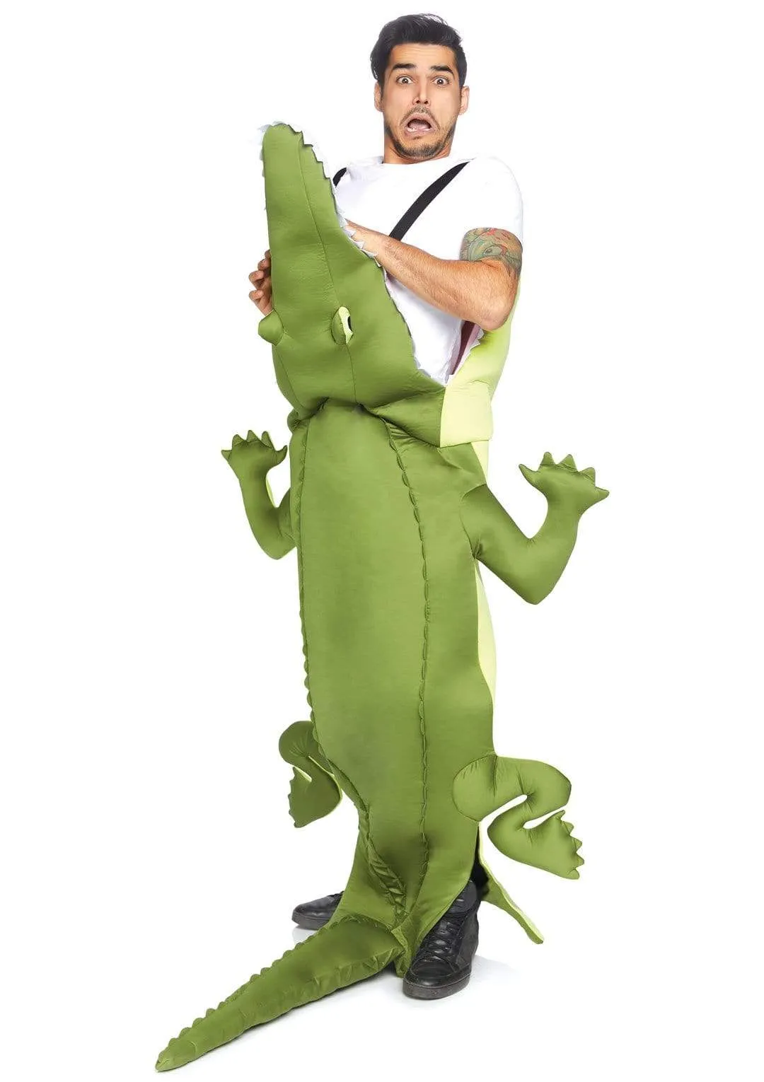 Men's Man-Eating Alligator Costume