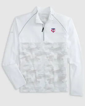 Minnesota Twins Keiser Camo Mixed Media 1/4 Zip