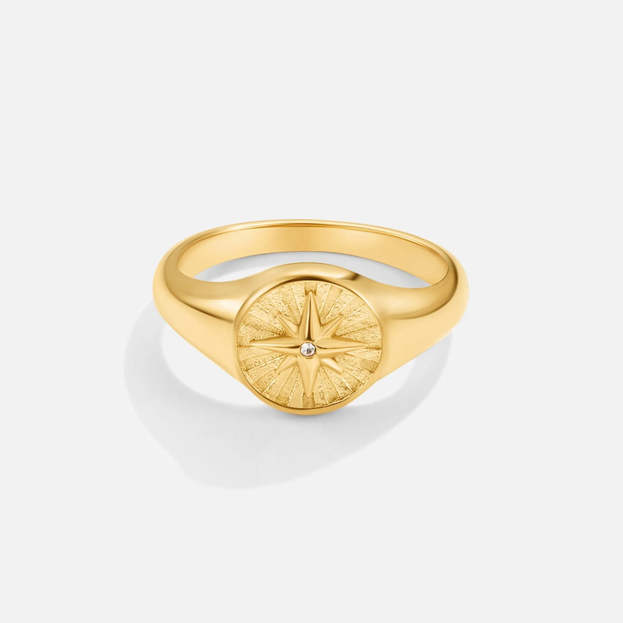 Nala Star Signet Ring