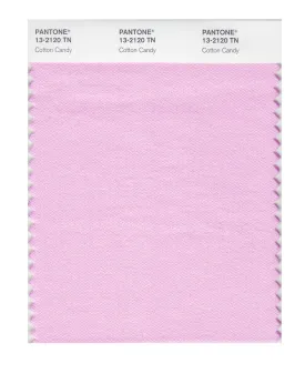 Pantone 13-2120 TCX Cotton Candy Nylon Brights Swatch Card