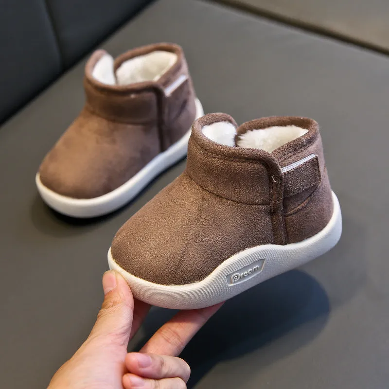 Plush velvet baby toddler shoes | Brodtica.com