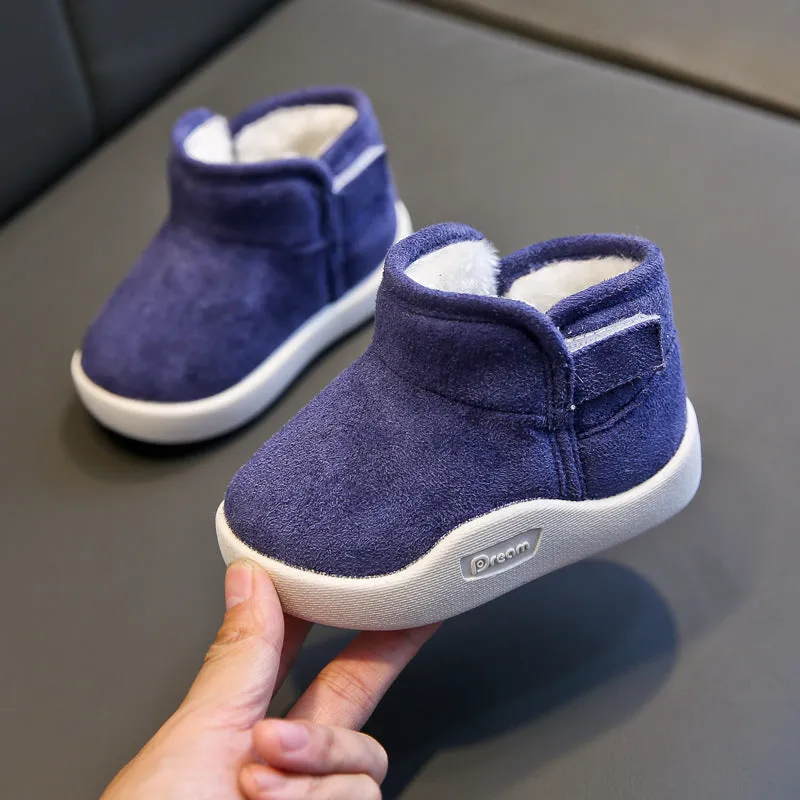 Plush velvet baby toddler shoes | Brodtica.com