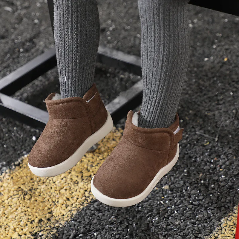 Plush velvet baby toddler shoes | Brodtica.com