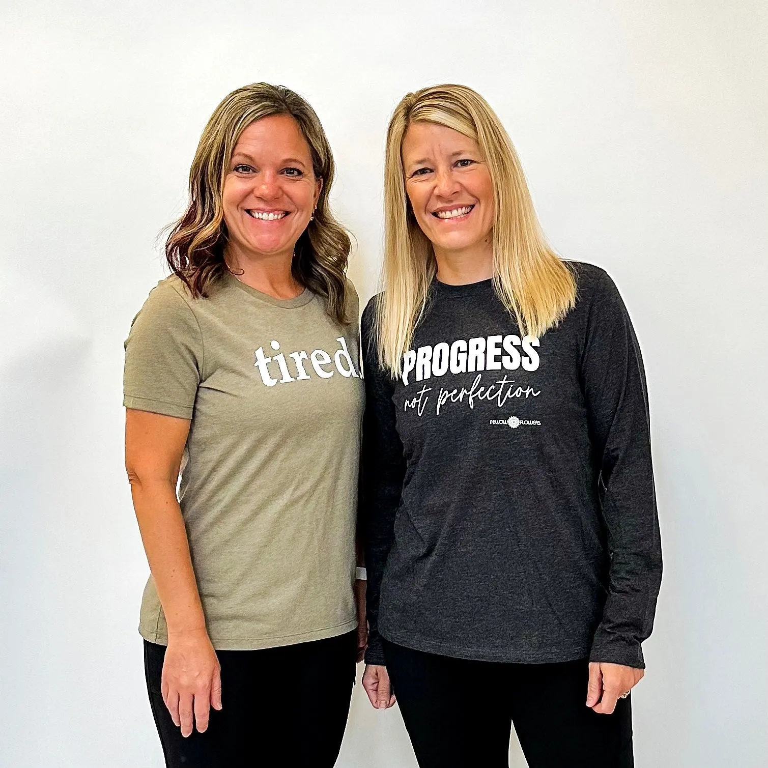 Progress Not Perfection Long Sleeve Tee
