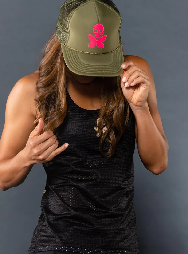 Retro Foam Trucker Army Edition