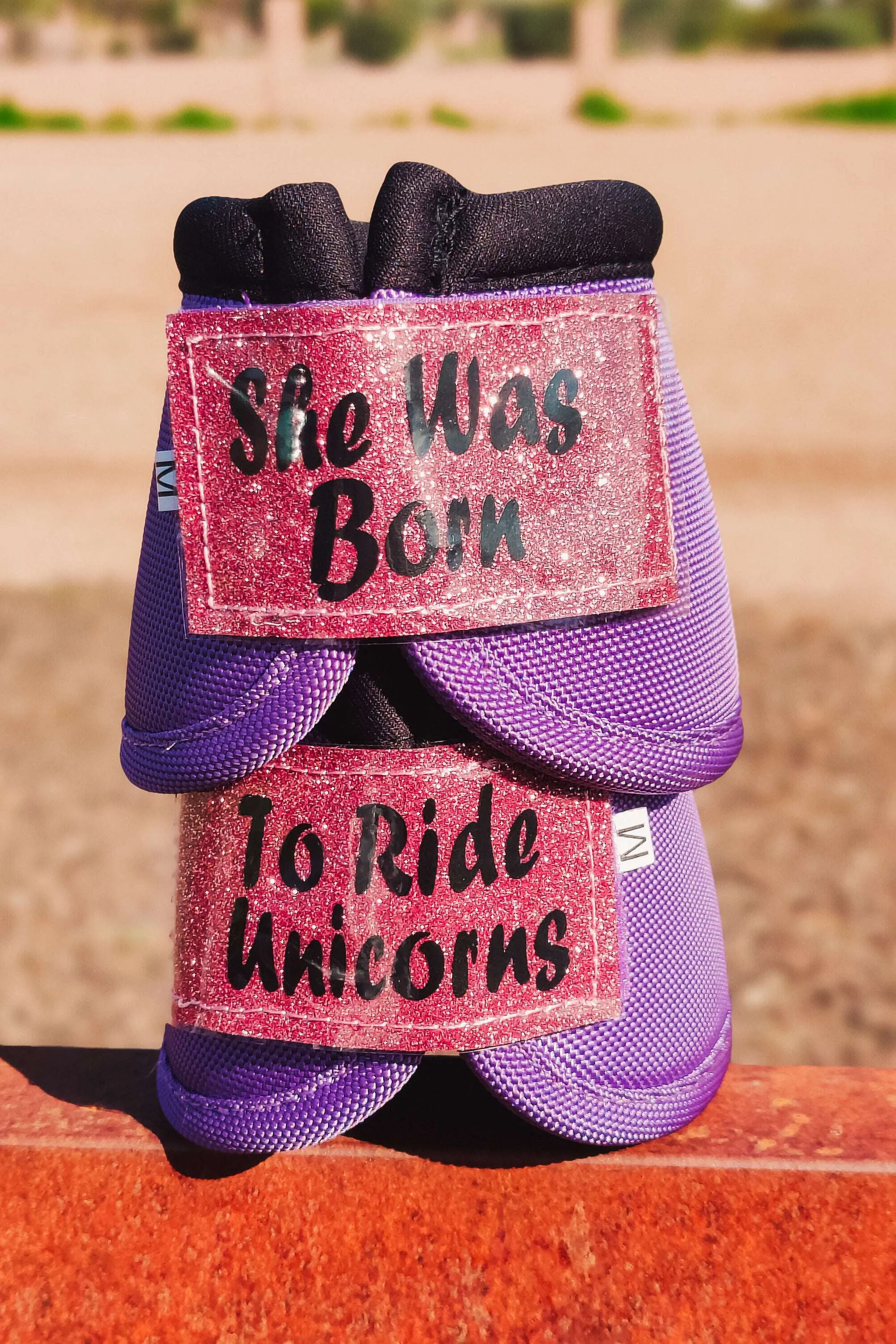 She Was Born To Ride Unicorns Custom Bells