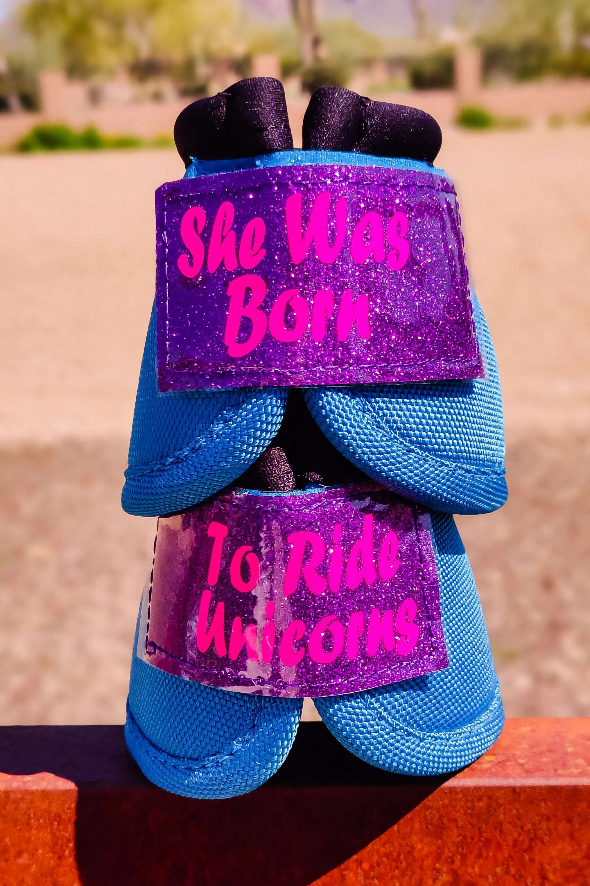 She Was Born To Ride Unicorns Custom Bells
