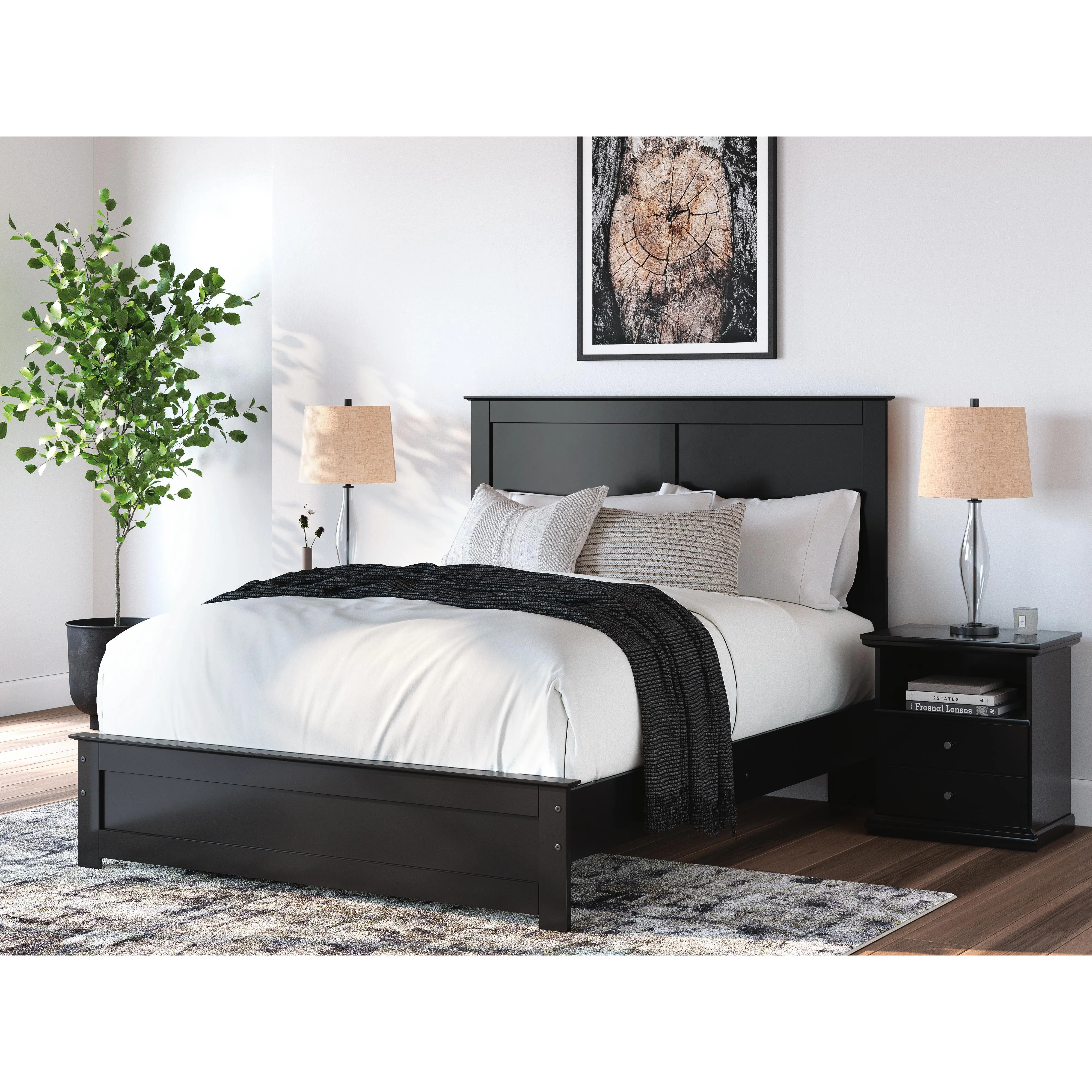Signature Design by Ashley Maribel Queen Panel Bed B138-71/B138-196