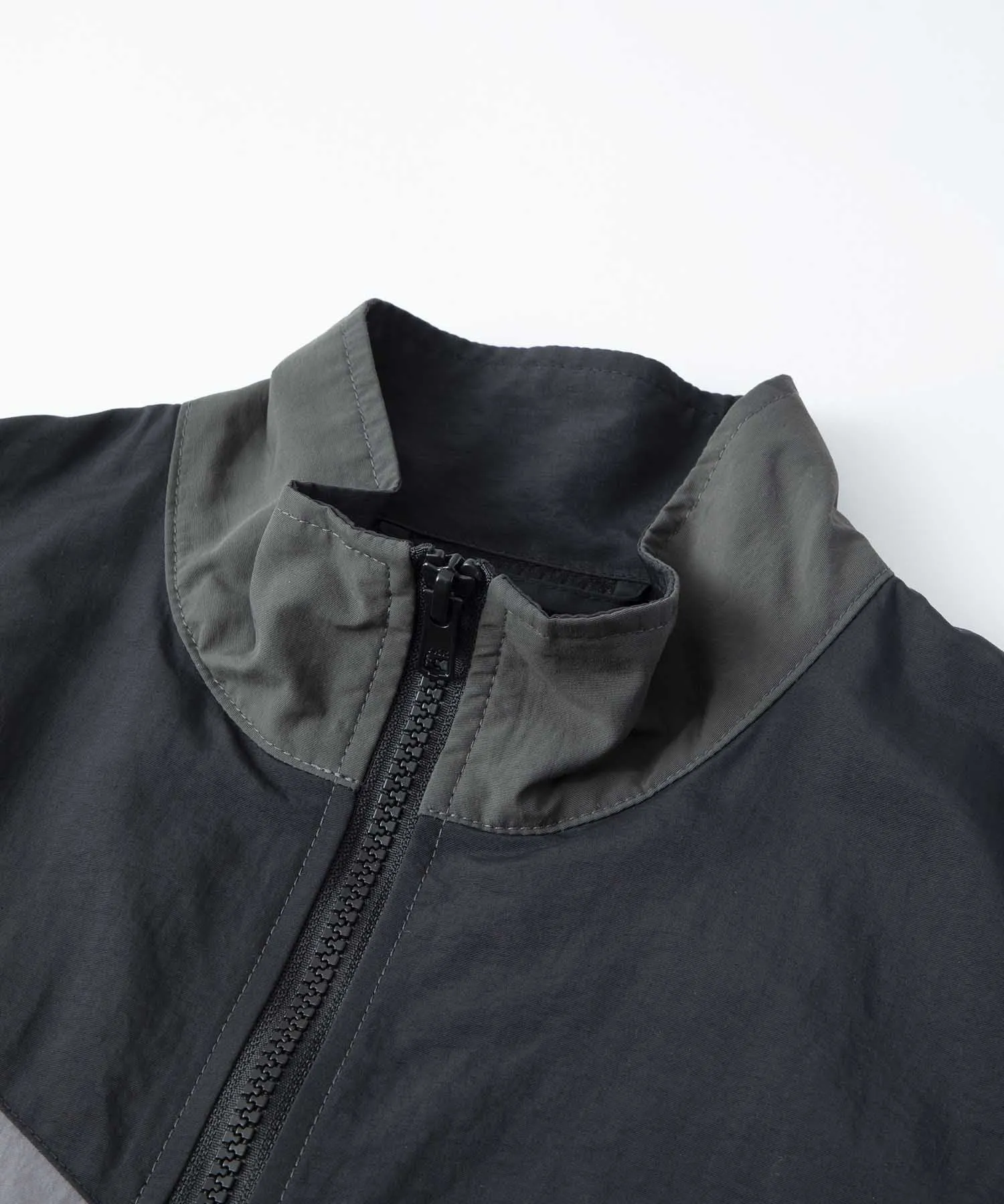 SLASH PANELED NYLON JACKET
