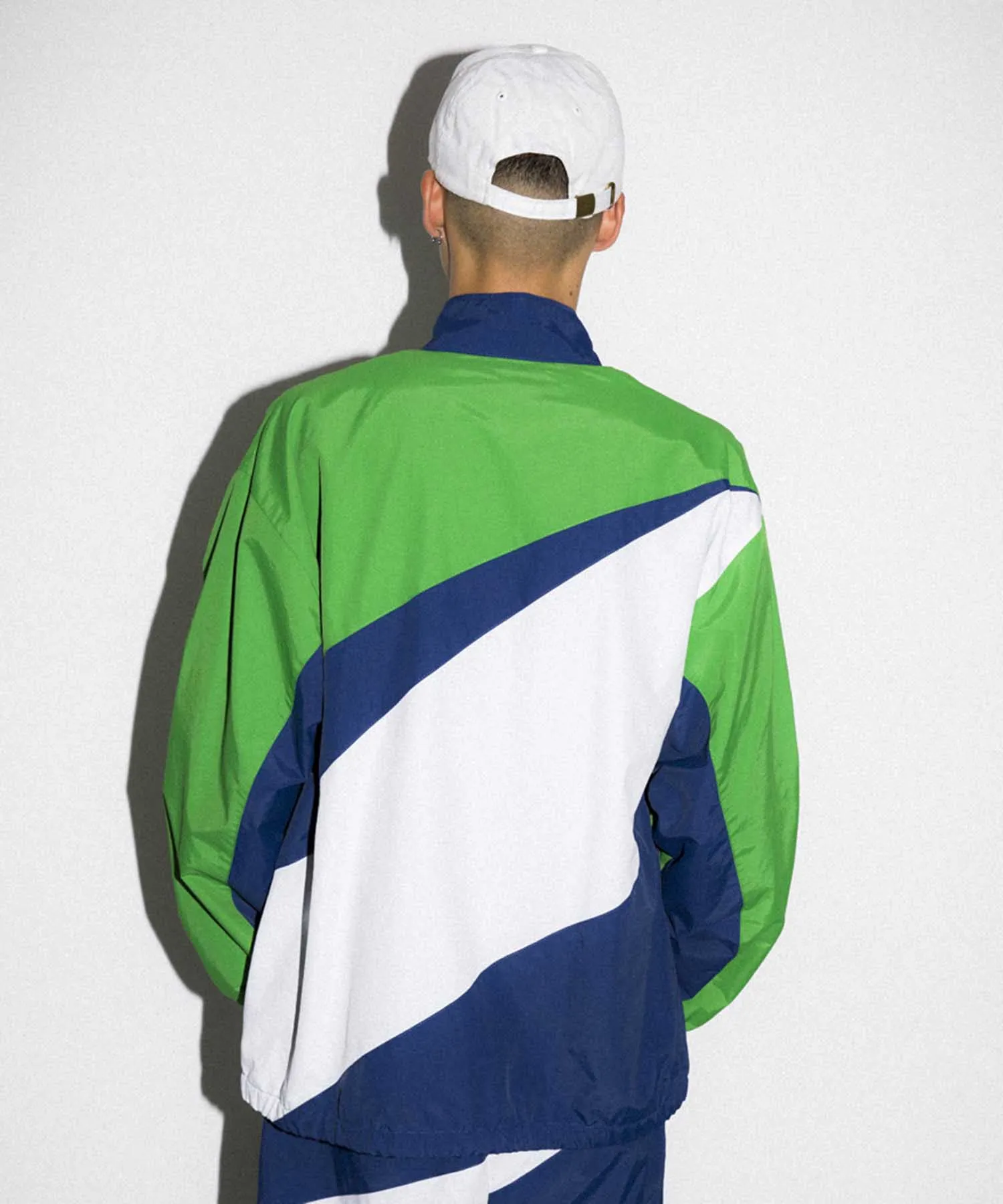 SLASH PANELED NYLON JACKET