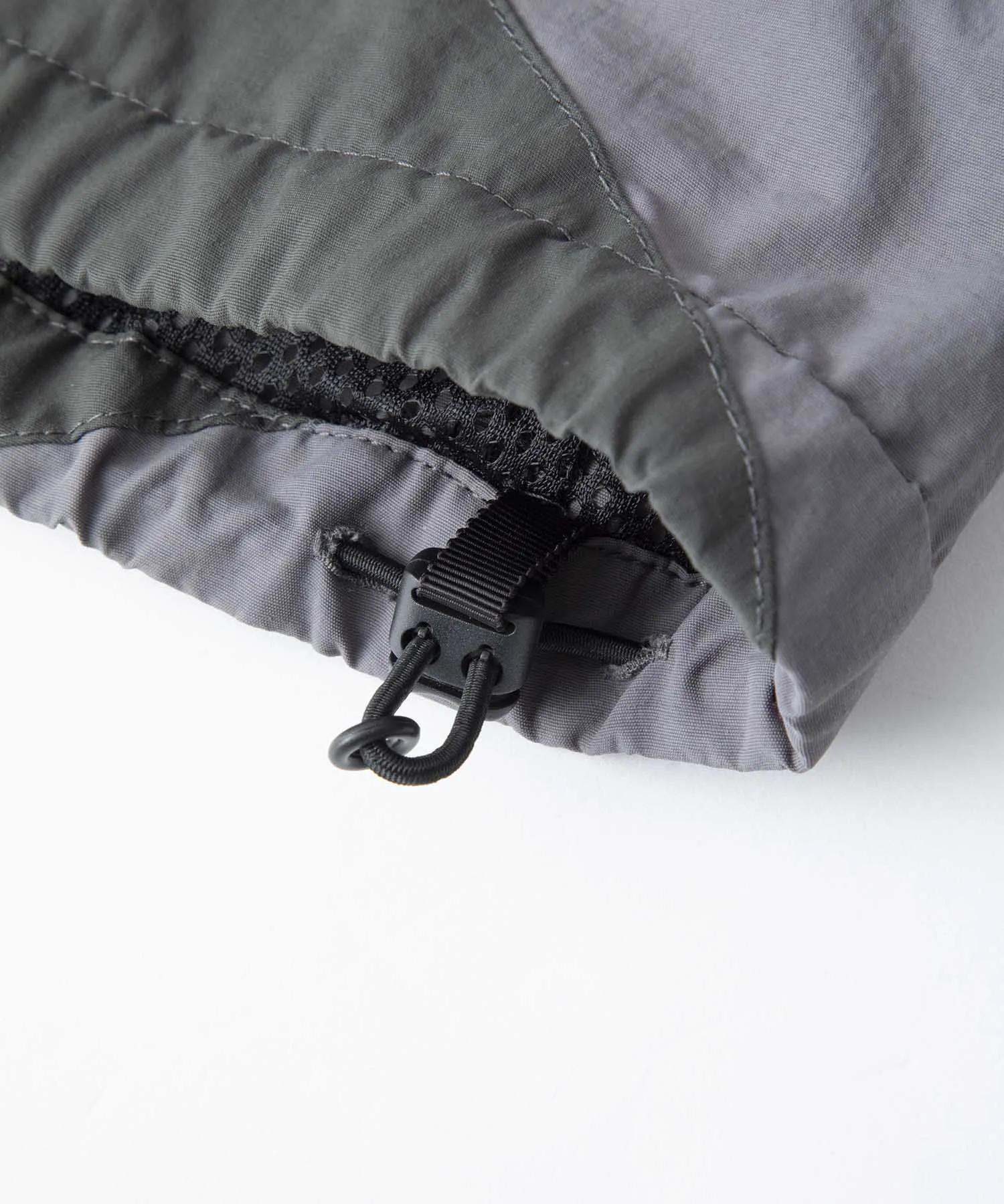 SLASH PANELED NYLON JACKET