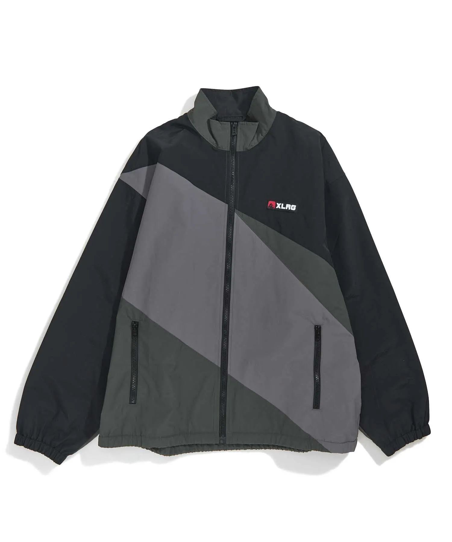 SLASH PANELED NYLON JACKET