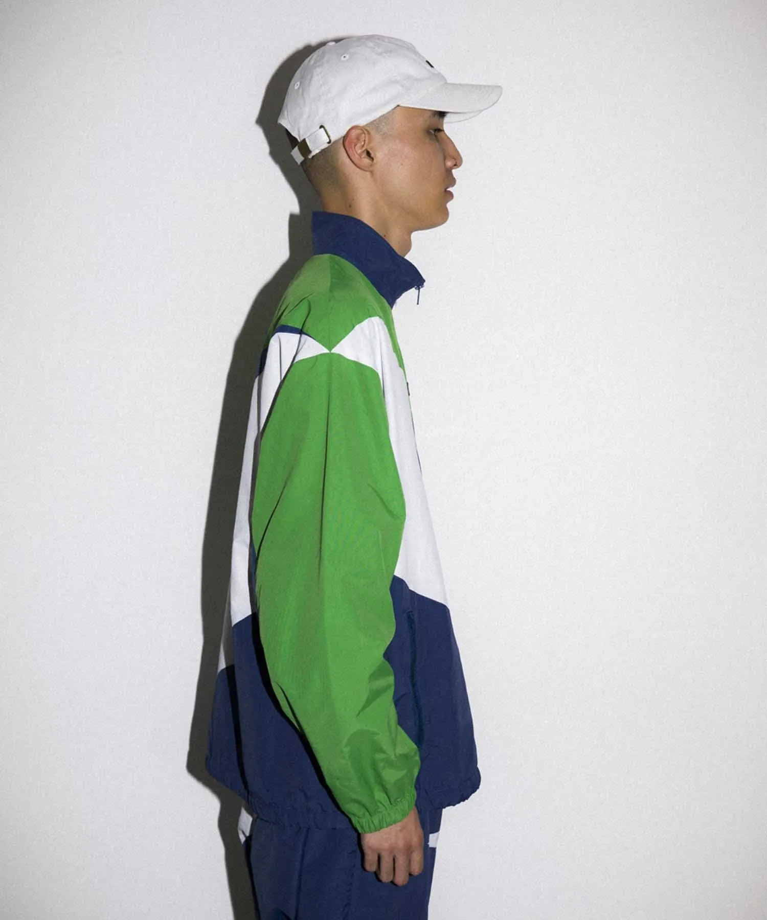SLASH PANELED NYLON JACKET