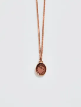 Small Enameled Heart Charm