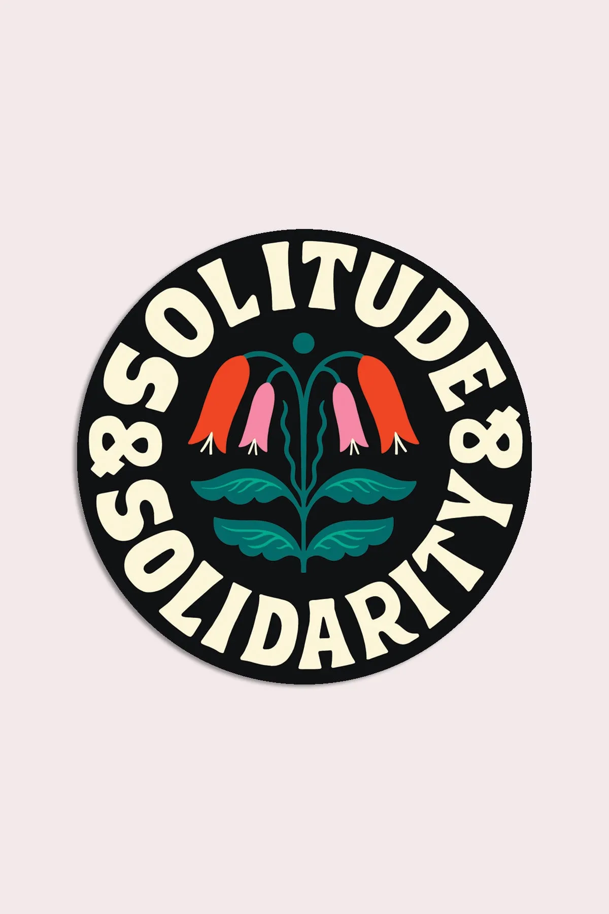 Solitude & Solidarity Vinyl Sticker