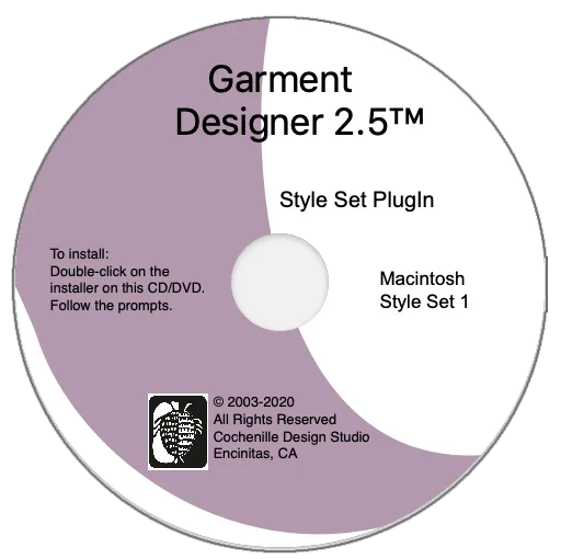 Style Set 1, Mac