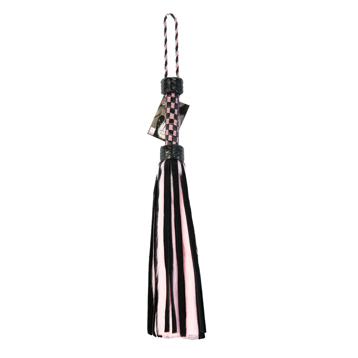 Suede and Fluff Mini Flogger