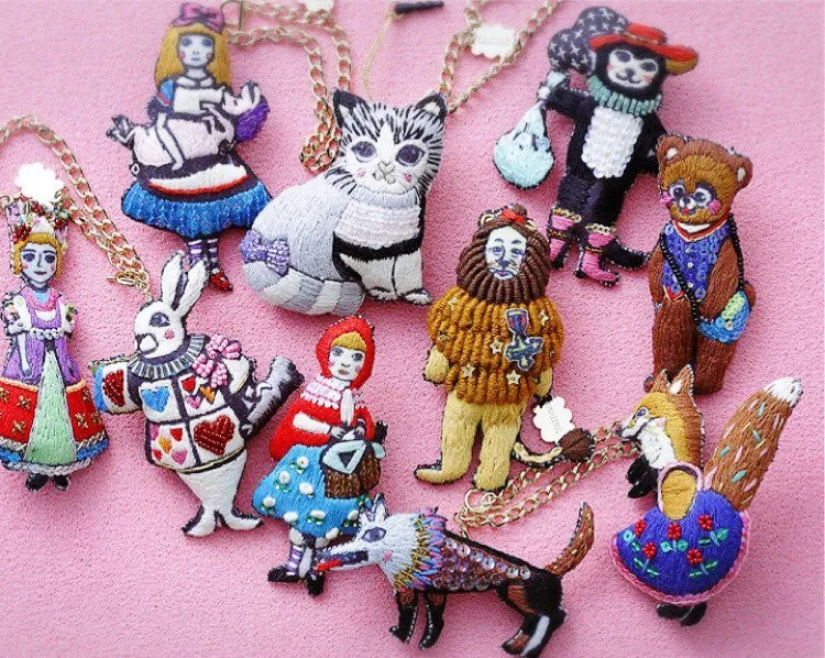 TM - CHB1786Keychain Alice & Pig
