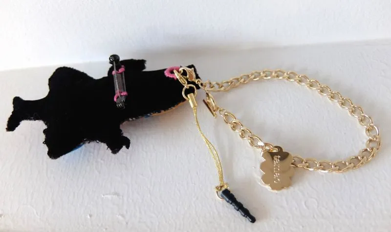 TM - CHB1786Keychain Alice & Pig