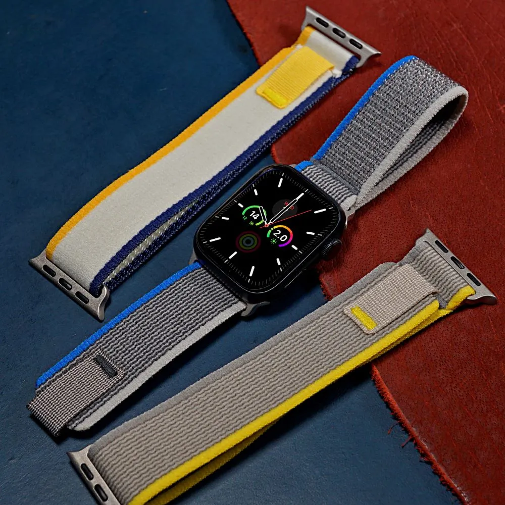 Trail Nylon Strap in Grey (Apple Watch)
