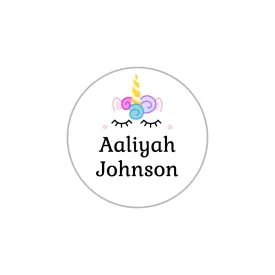 Unicorn Clothing Labels