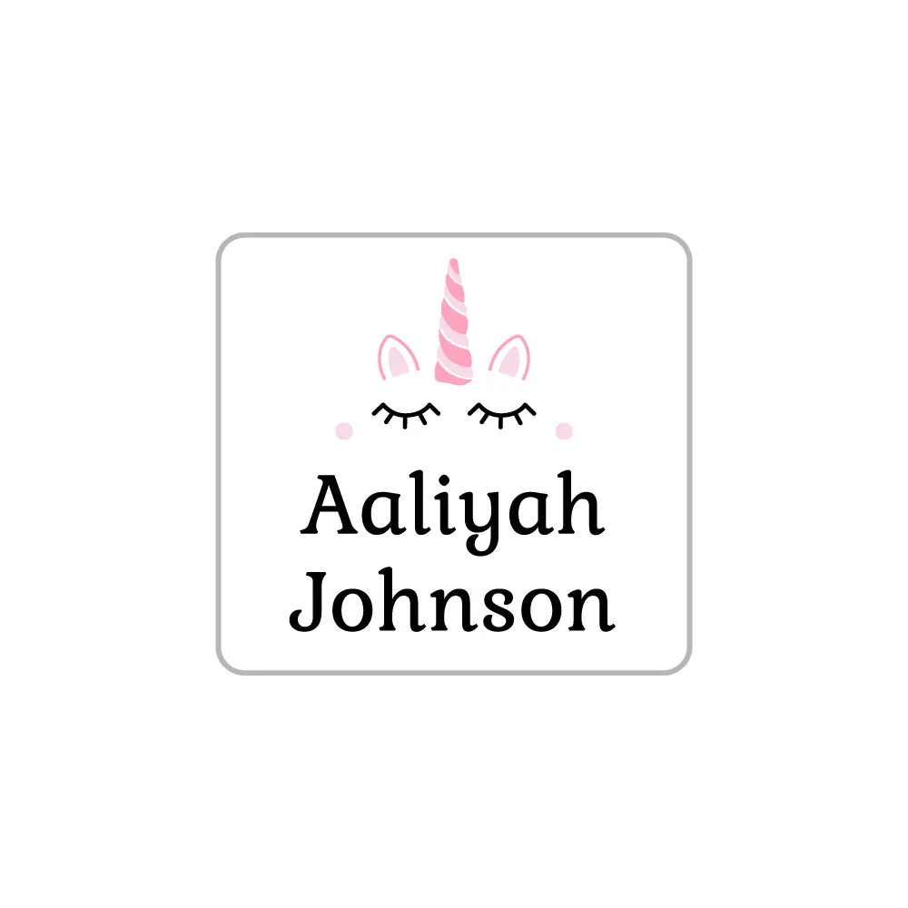 Unicorn Clothing Labels