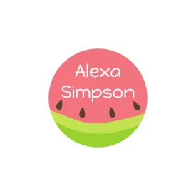 Watermelon Clothing Labels