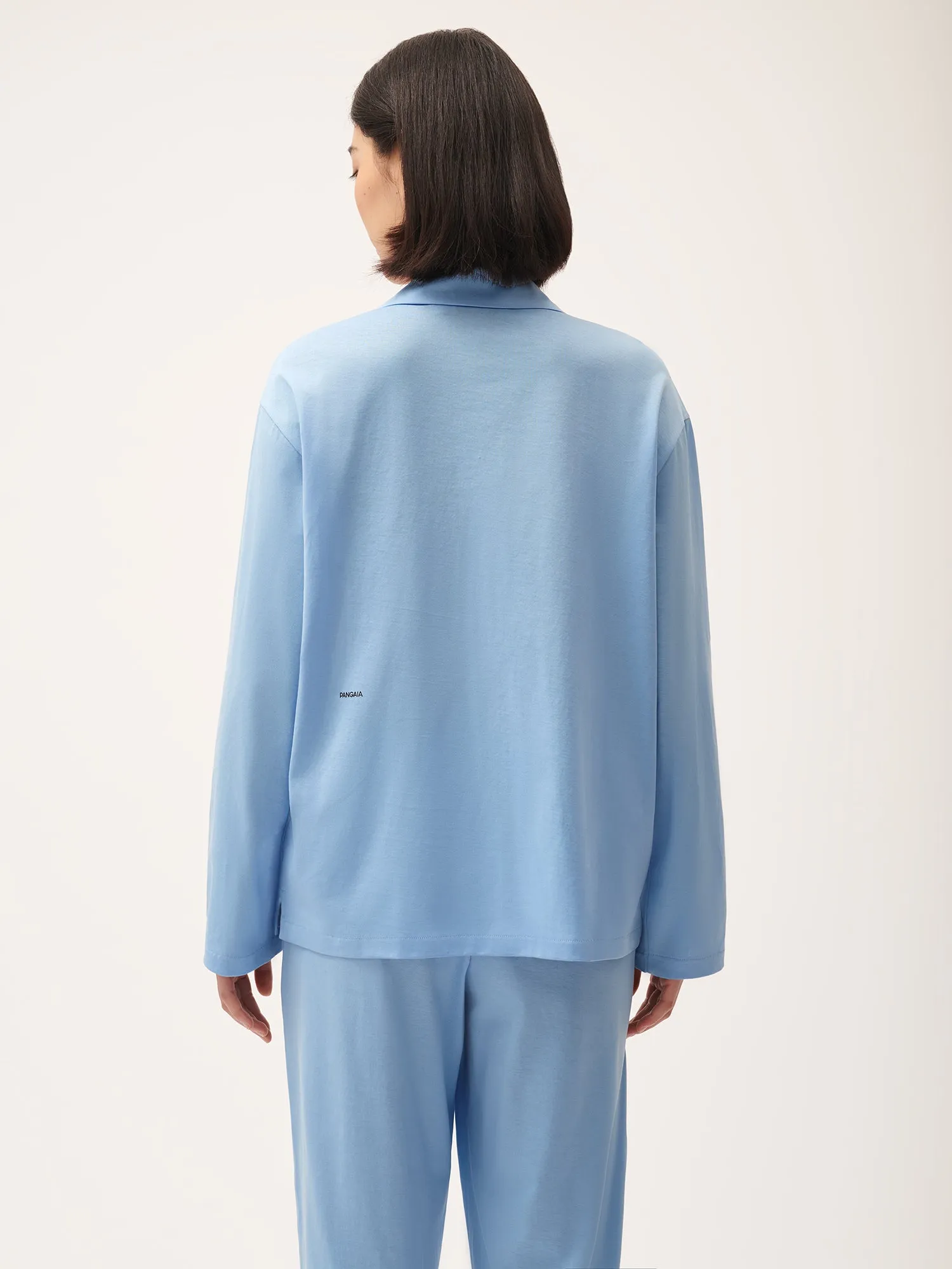 Womens 365 Lightweight Long Pyjama Set—lake blue