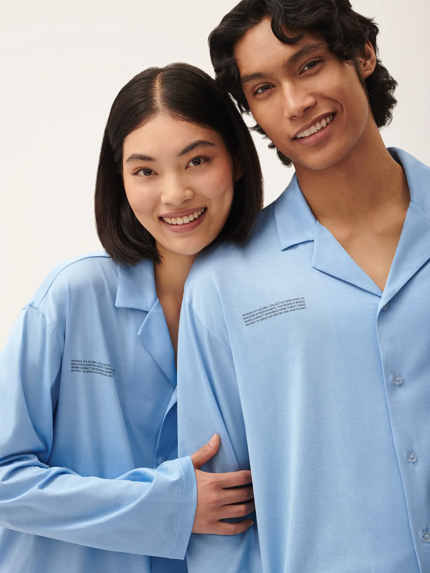 Womens 365 Lightweight Long Pyjama Set—lake blue